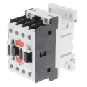 Lovato Electric BF Contactor, 3-Pole, 400V AC Coil, 9 A, 4 kW Power Rating, 3 NO Auxiliary Contacts BF0910A400