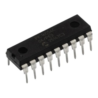 Microchip PIC16C54C-04/P 8-Bit PIC Microcontroller, 4 MHz, 0.75kB EPROM, 18-Pin PDIP