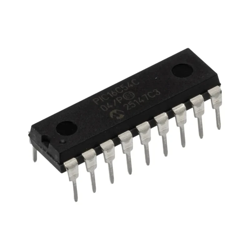Microchip PIC16C54C-04/P 8-Bit PIC Microcontroller, 4 MHz, 0.75kB EPROM, 18-Pin PDIP
