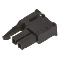 TE Connectivity Micro MATE-N-LOK Female Connector Housing 3 mm Pitch 2 Way 1 Row Straight 2029047-2