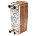 Xylem Brazed Plate Heat Exchanger with 40 Cooling Elements, Copper Radiator, 214.5 mm Height, 80.7 mm Width LN569500040003