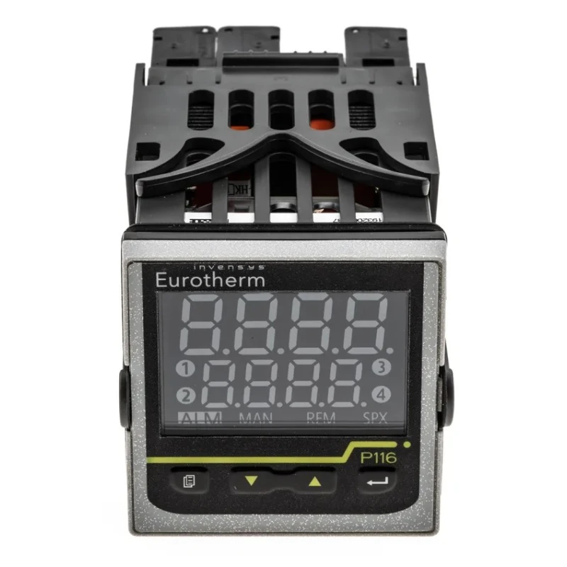 Eurotherm Piccolo P116 Panel Mount PID Temperature Controller 3 Input Analogue SSR Triac 264V AC P116/CC/VH/RRX/R