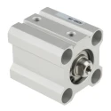 SMC Pneumatic Compact Cylinder Double Acting 20 mm Bore 20 mm Stroke Aluminium Alloy Body CQ2B20-20D