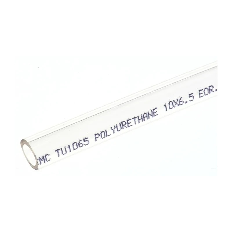 SMC Compressed Air Pipe Clear Polyurethane 10mm Outside Diameter 6.5mm Inside Diameter 20m Length TU1065C-20