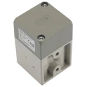 SMC Push Button Pneumatic Manual Control Valve Series 5 mm, III B, Die Cast Aluminium Body, 3-Port, 1 Mpa Operating VR51
