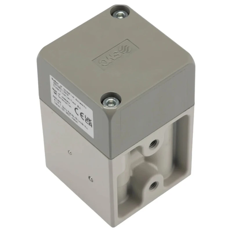 SMC Push Button Pneumatic Manual Control Valve Series 5 mm, III B, Die Cast Aluminium Body, 3-Port, 1 Mpa Operating VR51