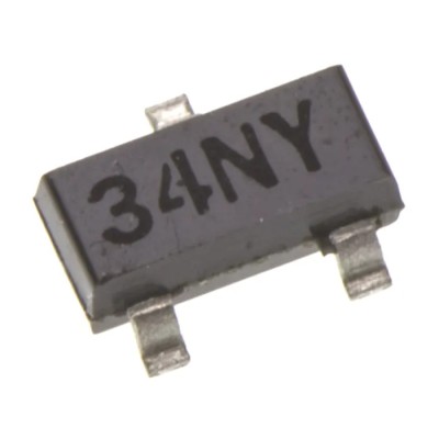 STMicroelectronics Low Power Voltage Detector 3-Pin SOT-23 Package 3.468V Reset Threshold STM1061N34WX6F