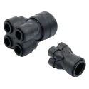 John Guest Plastic Pipe Fitting Straight Push-in Tee Maximum Operating Pressure 12 bar SFM512210E
