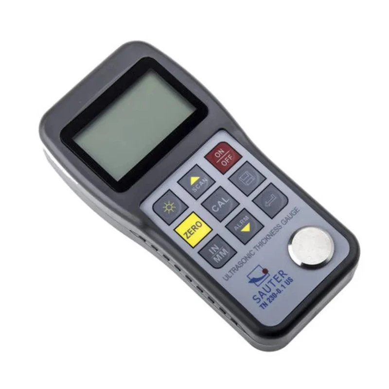 Sauter Digital Ultrasonic Thickness Meter 1.2 mm - 230 mm ±0.5% Accuracy 0.1 mm Resolution TN 230-0.1US