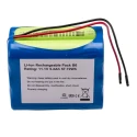 Ansmann 11.1 V Lithium-ion Rechargeable Battery Pack 5.2 Ah 6-Cell Wire Lead 144-9414