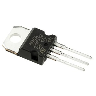 STMicroelectronics NPN Darlington Transistor, 8 A, 100 V, HFE 750, 3-Pin TO-220 Package BDX53C