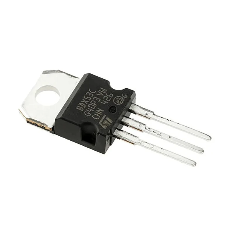 STMicroelectronics NPN Darlington Transistor, 8 A, 100 V, HFE 750, 3-Pin TO-220 Package BDX53C