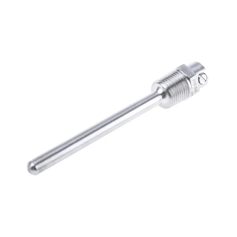 Crouzet AS Series Thermowell 3 mm Diameter 26 mm Depth Stainless Steel 316 for Temperature Sensor 89750147