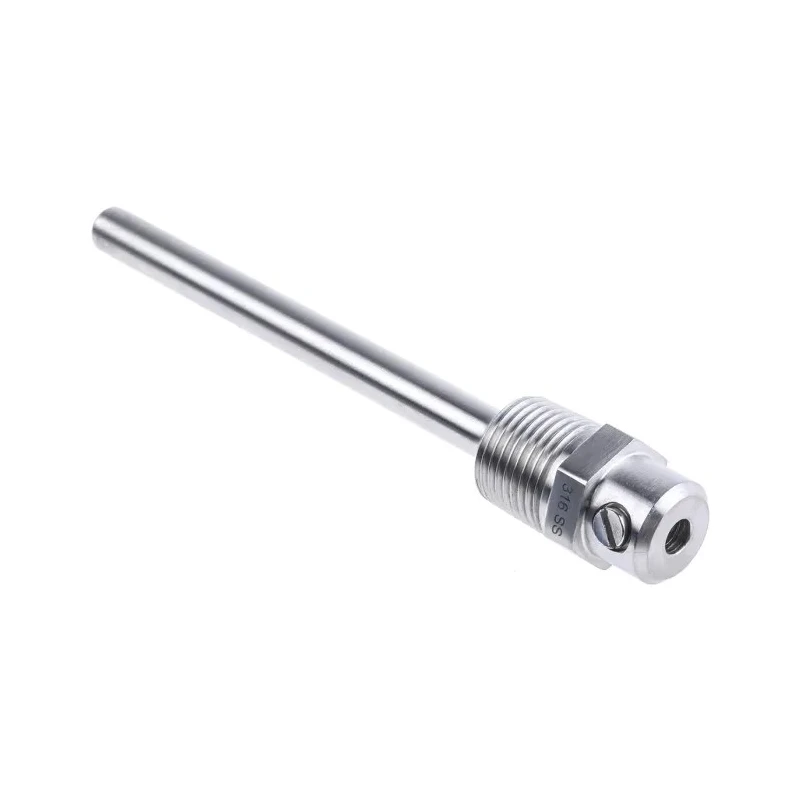 Crouzet AS Series Thermowell 3 mm Diameter 26 mm Depth Stainless Steel 316 for Temperature Sensor 89750147