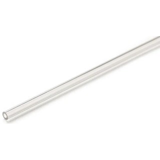 RS PRO Clear Acrylic Round Tube 1 m Length 22 mm OD x 16 mm ID, Hardness M 90 Rockwell 408-4024