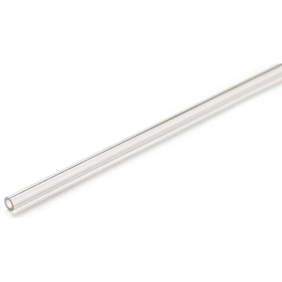 RS PRO Clear Acrylic Round Tube 1 m Length 22 mm OD x 16 mm ID, Hardness M 90 Rockwell 408-4024