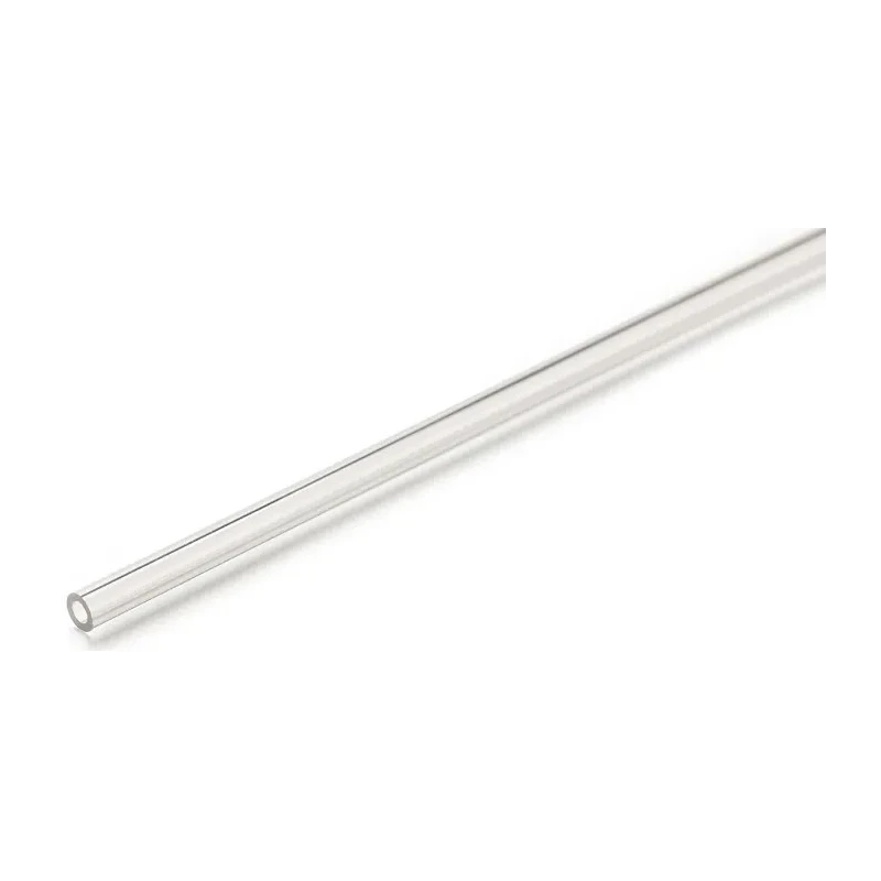 RS PRO Clear Acrylic Round Tube 1 m Length 22 mm OD x 16 mm ID, Hardness M 90 Rockwell 408-4024