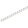 RS PRO Clear Acrylic Round Tube 1 m Length 22 mm OD x 16 mm ID, Hardness M 90 Rockwell 408-4024