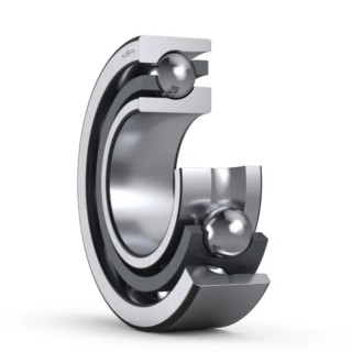 NSK Single Row Angular Contact Ball Bearing 30 mm ID 62 mm OD 16 mm Race Width 7206BEAT85