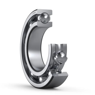 NSK Single Row Deep Groove Ball Bearing 12 mm Inside Diameter, 21 mm Outside Diameter, 5 mm Race Width, Polyamide 61801TN