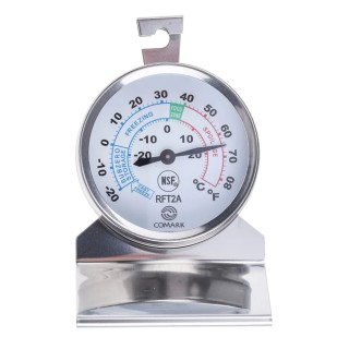 Comark Stainless Steel Dial Thermometer 30°C Accuracy ±1 Division Fahrenheit and Centigrade Scale RFT2AK