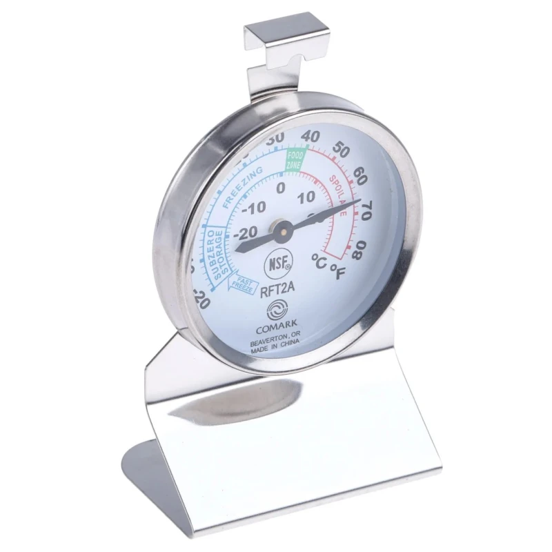 Comark Stainless Steel Dial Thermometer 30°C Accuracy ±1 Division Fahrenheit and Centigrade Scale RFT2AK