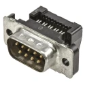 TE Connectivity Amplimite HDF-20 9 Way Right Angle 2.76 mm Pitch Cable D-Sub Connector Male 1658613-4