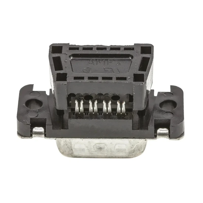 TE Connectivity Amplimite HDF-20 9 Way Right Angle 2.76 mm Pitch Cable D-Sub Connector Male 1658613-4