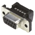 TE Connectivity Amplimite HDF-20 9 Way Right Angle 2.77 mm Pitch Cable D-Sub Connector Female 1658612-4
