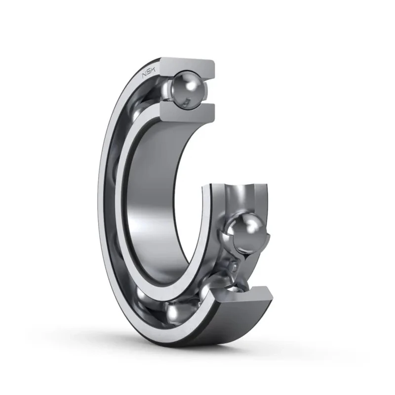 NSK Single Row Deep Groove Ball Bearing 8 mm Inside Diameter, 22 mm Outside Diameter, 7 mm Race Width, Steel Cage and 608
