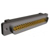 TE Connectivity Amplimite HDF-20 37 Way Right Angle 2.76 mm Pitch Cable D-Sub Connector Male 1658613-1