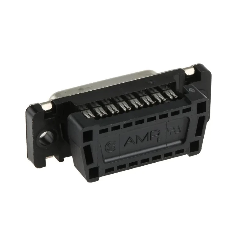 TE Connectivity Amplimite HDF-20 15 Way Right Angle 2.76 mm Pitch Cable D-Sub Connector Female 1658612-3
