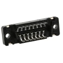 TE Connectivity Amplimite HDF-20 15 Way Right Angle 2.76 mm Pitch Cable D-Sub Connector Female 1658612-3
