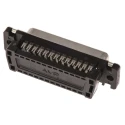 TE Connectivity Amplimite HDF-20 25 Way Right Angle 2.77 mm Pitch Cable D-Sub Connector Female 1658612-2
