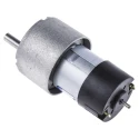 Micromotors Geared DC Geared Motor 12V dc 8W 210rpm 20 Ncm Torque Steel Shaft 6mm RH158-12-30