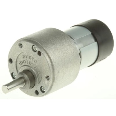 Micromotors Geared DC Geared Motor 8W 12V DC 1Nm Torque 9rpm 6mm Shaft RH158-12-630