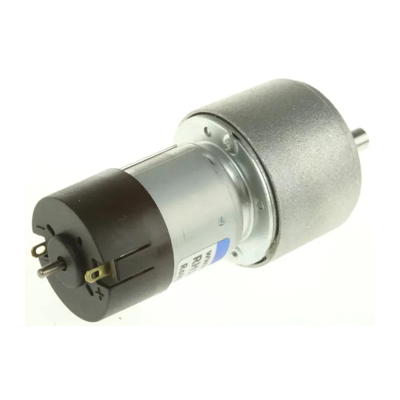 Micromotors Geared DC Geared Motor 8W 12V DC 1Nm Torque 9rpm 6mm Shaft RH158-12-630