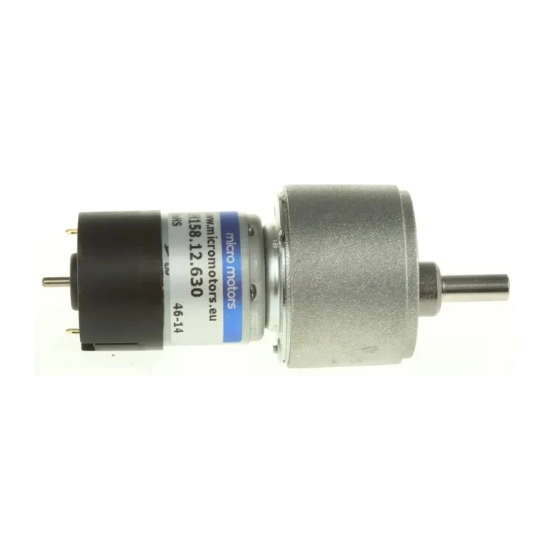 Micromotors Geared DC Geared Motor 8W 12V DC 1Nm Torque 9rpm 6mm Shaft RH158-12-630