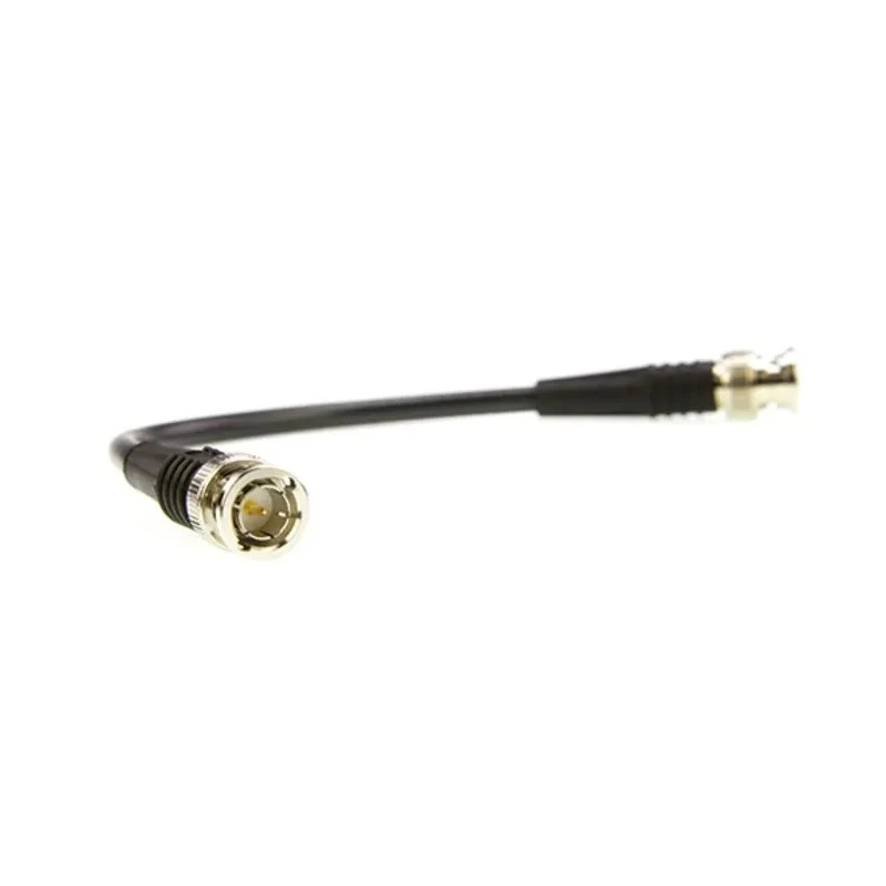 TE Connectivity BNC Series 250 mm RG59 Coaxial Cable 75 Ω Black Terminated RG59