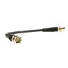 TE Connectivity BNC Series 250 mm RG59 Coaxial Cable 75 Ω Black Terminated RG59