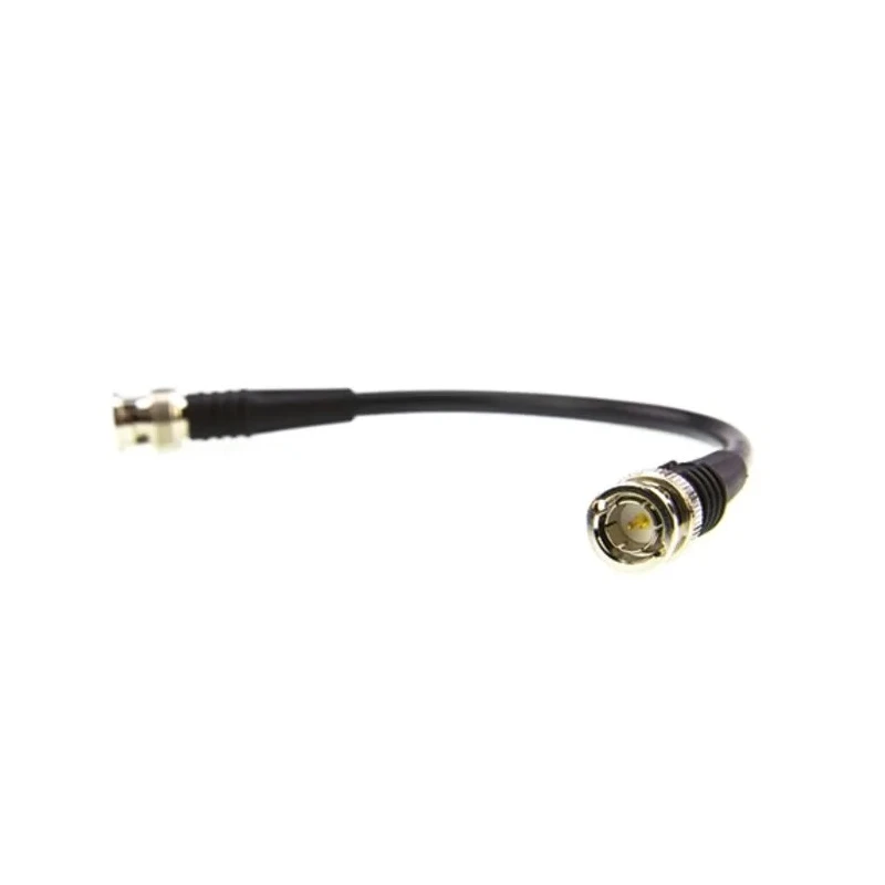 TE Connectivity BNC Series 250 mm RG59 Coaxial Cable 75 Ω Black Terminated RG59