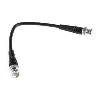 TE Connectivity 50 Ohm BNC RF Coaxial Cable Assembly 250 mm Length RG58 Coaxial Cable Black, Terminated RG58