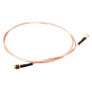 TE Connectivity SMA Series 1 m RG316 Coaxial Cable 50 Ω Black Terminated RG316