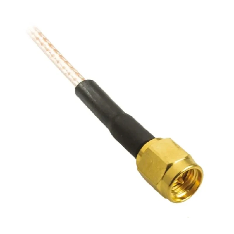 TE Connectivity SMA Series 1 m RG316 Coaxial Cable 50 Ω Black Terminated RG316