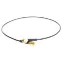 TE Connectivity SMA Series 500 mm RG174 Coaxial Cable 50 Ω Black Terminated RG174