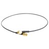 TE Connectivity SMA Series 500 mm RG174 Coaxial Cable 50 Ω Black Terminated RG174