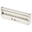 HARTING 34-Way IDC Connector Female for Cable, 2 Row, Shrouded, Gold Plating, 2A, 320V AC, SEK 18 Series 09185346813