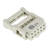 HARTING 10-Way 2 Row Female IDC Connector for Cable, 2.5A, 320V AC, Gold Plated Contacts 09185106813