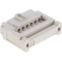HARTING 14-Way IDC Connector Female Cable Mount, 2-Row, 320V AC, 2.5A, Gold Plated Contacts 09185146813