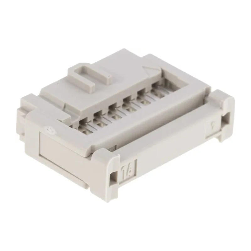 HARTING 14-Way IDC Connector Female Cable Mount, 2-Row, 320V AC, 2.5A, Gold Plated Contacts 09185146813